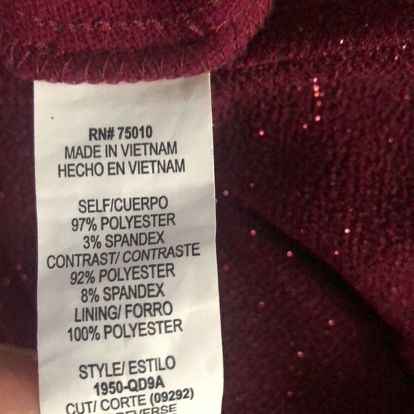 Deep Red Mesh Cut Out Formal Dress - Picture 11 of 11